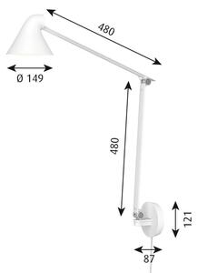 Louis Poulsen - NJP Box LED Fali Lámpa 2700K Long White/WhiteLouis Poulsen - Lampemesteren