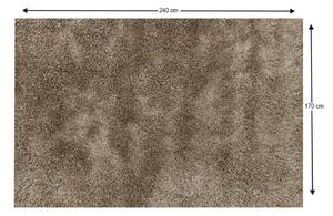 AROBA barna polyester szőnyeg 120x180cm