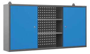 JAN NOWAK BEN függő garázsszekrény, 1200 x 600 x 200 mm, antracit-kék