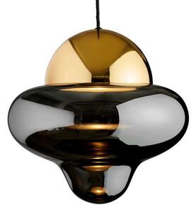 Design By Us - Nutty XL Függőlámpa Smoke/Gold - Lampemesteren
