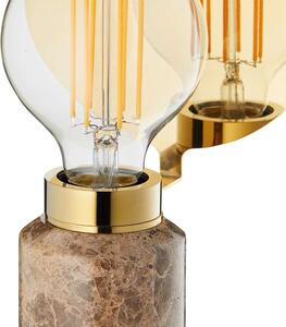 Design By Us - Blindspot Asztali Lámpa Brown Marble - Lampemesteren