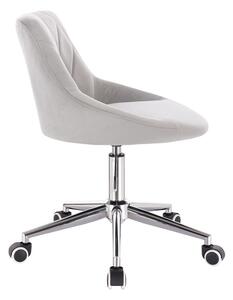 HR1054K Acél modern velúr szék