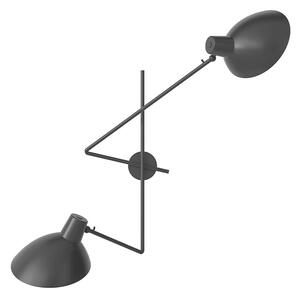 Astep - VV Cinquanta Twin Fali Lámpa Black/Black - Lampemesteren