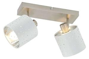 Lindby - Darima 2 Mennyezeti Lámpa White/Silver - Lampemesteren