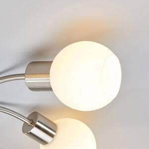 Lindby - Elaina 5 Mennyezeti Lámpa Nickel/OpalLindby - Lampemesteren