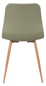 Leon design szék, zöld