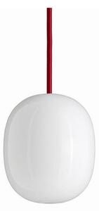 Piet Hein - Superegg 300 Függőlámpa Opal/Red Cable - Lampemesteren