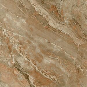 Padló Stylnul Piedra márvány marron 45x45 cm fényes PIEDRAMR