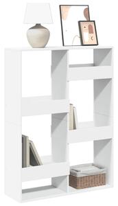 Fehér szerelt fa könyvespolc 100 x 33 x 135 cm