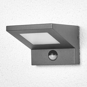 Lucande - Levvon LED Kültéri Fali Lámpa Érzékelővel Graphite - Lampemesteren