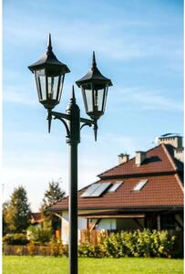 Norlys - Modena 2 Kültéri Park Lámpa Wide BlackNorlys - Lampemesteren
