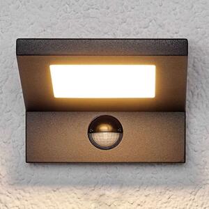 Lucande - Levvon LED Kültéri Fali Lámpa Érzékelővel Graphite - Lampemesteren