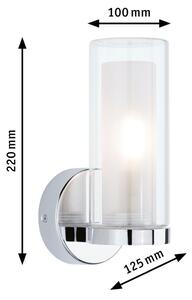 Paulmann - Luena LED Fali Lámpa IP44 Dim. Chrome/ClearPaulmann - Lampemesteren