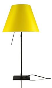 Luceplan - Costanza Asztali Lámpa with Dimmer Black/Smart Yellow - Lampemesteren