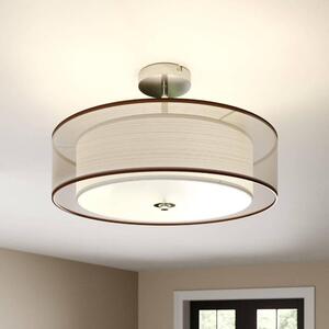 Lindby - Pikka LED Mennyezeti Lámpa Brown/WhiteLindby - Lampemesteren