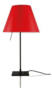 Luceplan - Costanzina Asztali Lámpa Black/Primary Red - Lampemesteren