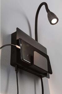 Paulmann - Halina LED Fali Lámpa USB C Matt BlackPaulmann - Lampemesteren
