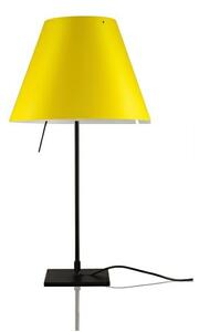 Luceplan - Costanzina Asztali Lámpa Black/Smart Yellow - Lampemesteren