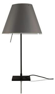 Luceplan - Costanzina Asztali Lámpa Black/Concrete Grey - Lampemesteren