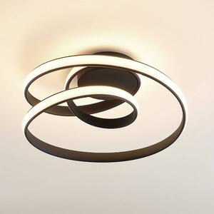 Lucande - Sakina LED Mennyezeti Lámpa Black - Lampemesteren