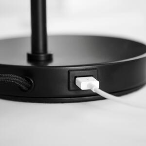 Frandsen - Ball USB Asztali Lámpa Black - Lampemesteren
