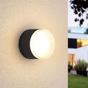 Lindby - Mathea Round LED Kültéri Mennyezeti Lámpa Dark GreyLindby - Lampemesteren
