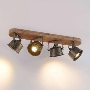 Lindby - Rubinjo 4 Mennyezeti Lámpa Wood/BlackLindby - Lampemesteren