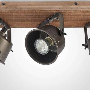Lindby - Rubinjo 4 Mennyezeti Lámpa Wood/BlackLindby - Lampemesteren