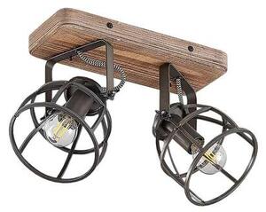 Lindby - Rutger 2 Mennyezeti Lámpa Wood/BlackLindby - Lampemesteren