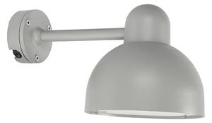 Norlys - Koster Kültéri Fali Lámpa Straight Arm Aluminium - Lampemesteren