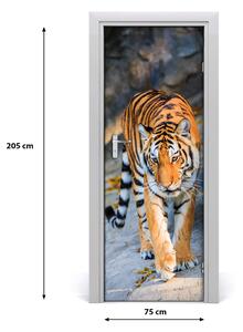 Ajtó tapéta Tigris 75x205 cm