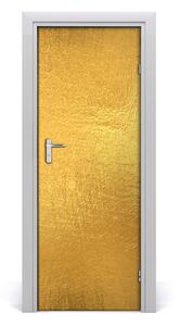Poszter tapéta ajtóra Arany fólia háttér 85x205