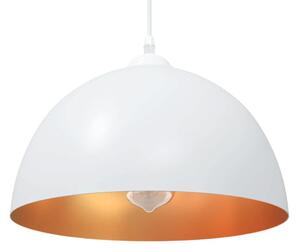Függőlámpák 2 db Állítható magasságú E27 fehér Ø 30 cm Fém
