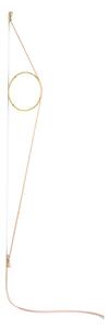 Flos - Wirering Fali Lámpa Pink/Gold - Lampemesteren