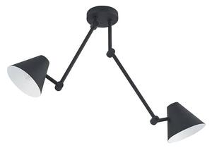 Lucande - Phina 2 Mennyezeti Lámpa Black - Lampemesteren