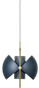 GUBI - Multi-Lite Függőlámpa Ø36 Brass/Midnight Blue - Lampemesteren