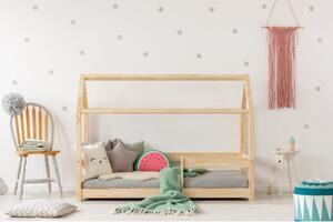 ELIS DESIGN Classic házikó ágy leesésgátlóval ágy méret: 70 x 160 cm