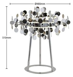Lucande - Glimmo LED Asztali Lámpa Chrome - Lampemesteren