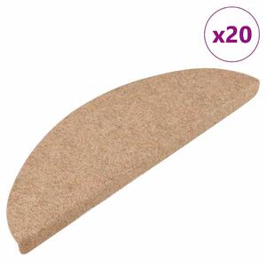 20 db bézs öntapadó lépcsőszőnyeg 56 x 17 x 3 cm
