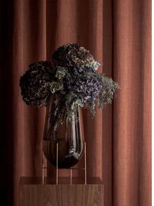Audo Copenhagen - Echasse Vase Medium Smoke/Brushed Brass - Lampemesteren