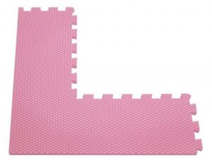 ELIS DESIGN Habszivacs puzzle sarok része prémium szín: világos rózsaszín