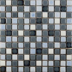 Kerámia mozaik Premium Mosaic szürke 30x30 cm fényes MOSS23MIX2