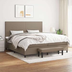 VidaXL 200x200 cm-es Ágy Matraccal és Lábzsámmal