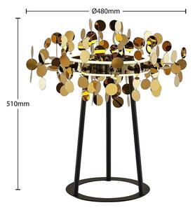 Lucande - Glimmo LED Asztali Lámpa Brass - Lampemesteren
