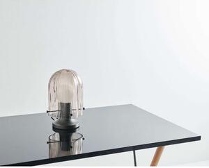 GUBI - Seine Asztali Lámpa Smoke/Antique Brass - Lampemesteren