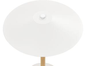 Fehér fa asztali lámpa 39 cm MOPPY