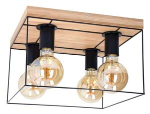 Envostar - Gretter 4 Mennyezeti Lámpa Wood/Black - Lampemesteren