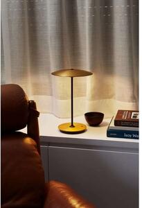 Marset - Ginger 20M Asztali Lámpa Portable Brushed Brass-White - Lampemesteren