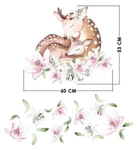 Yokodesign Falmatrica - őzike liliomokkal
