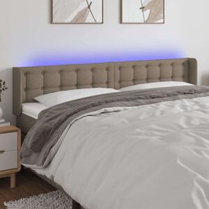 VIDAXL LED-es Ágyfejtámla - Tópszín - 183 cm